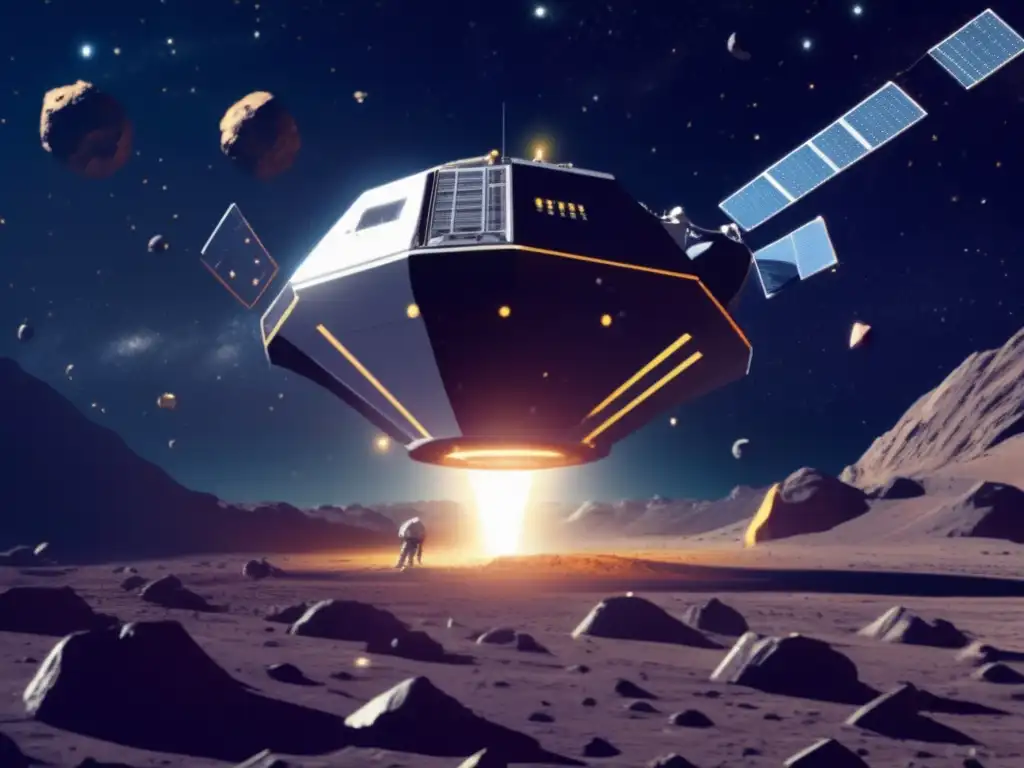 Detalles de la minería de asteroides: desafíos técnicos y exploración en el espacio