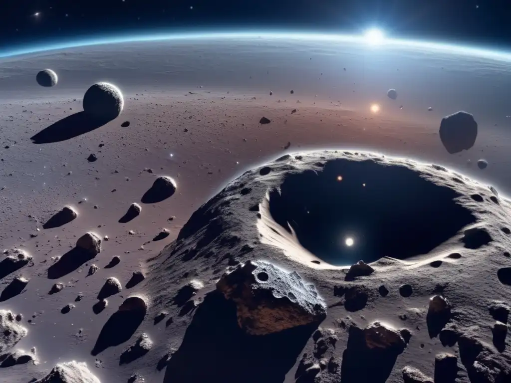 Diplomacia ante impactos de asteroides en el impresionante cosmos