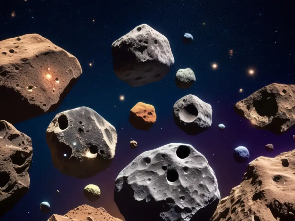Explorando la diversidad de asteroides en el cosmos