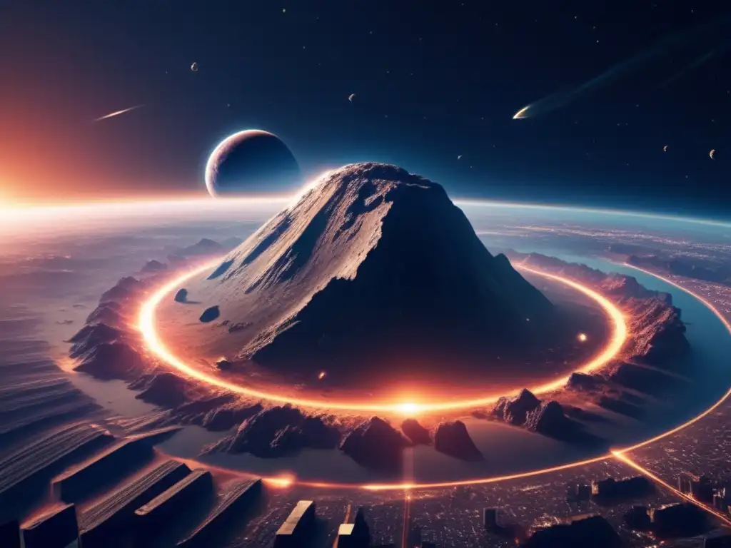 Efectos especiales en cine: Asteroide colisionando con la Tierra