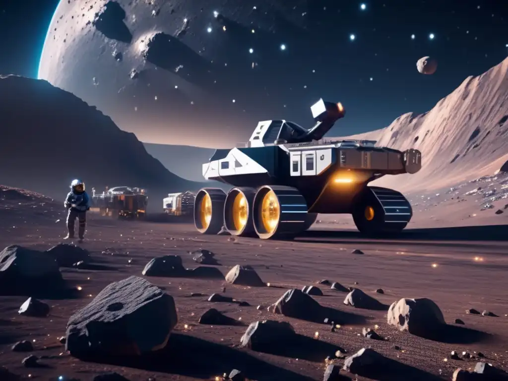 Empresas privadas minería asteroides en el futuro