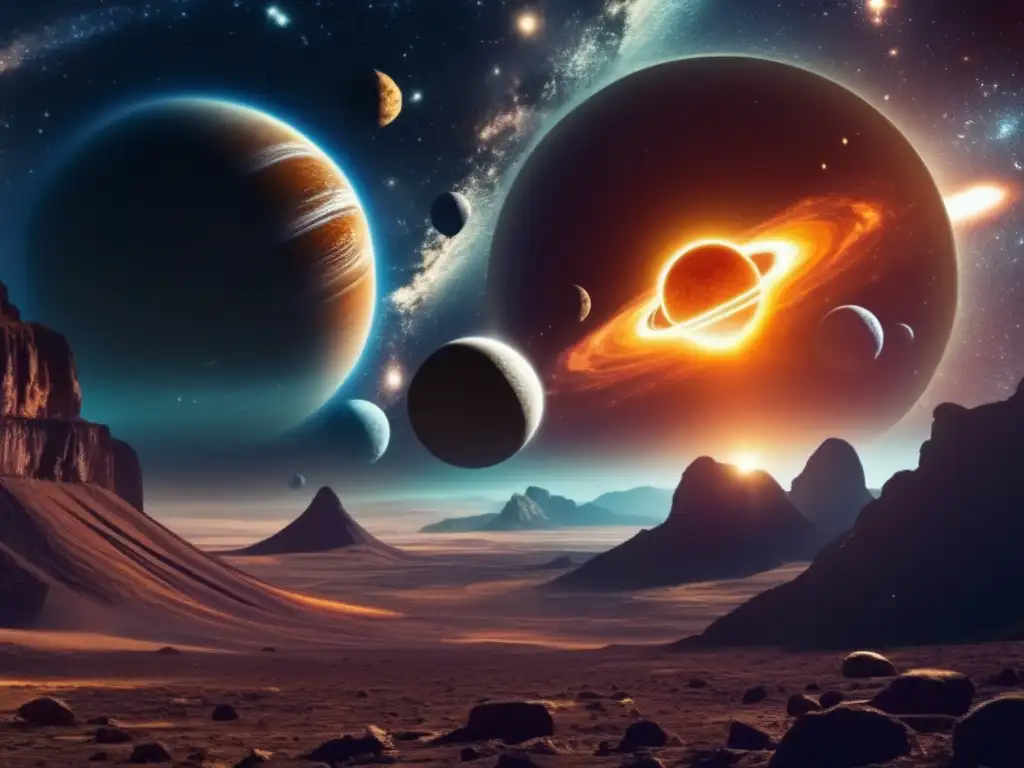 Escena cinematográfica revela orígenes del sistema solar