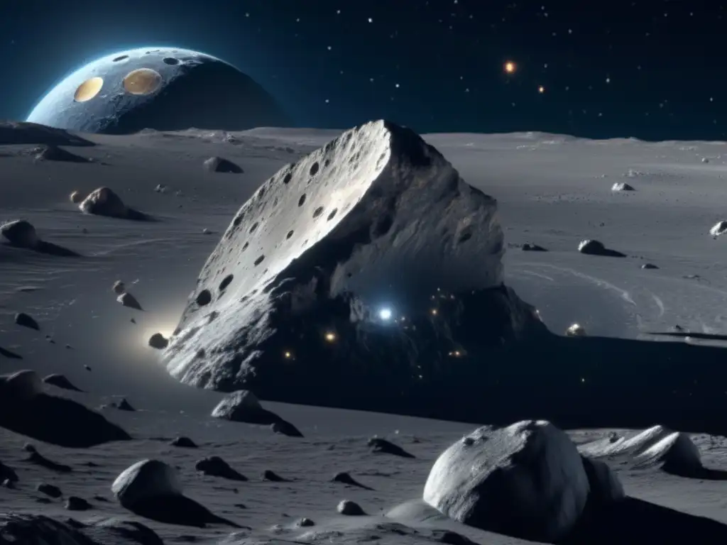 Exploración espacial: misión Rosetta y asteroide Lutetia, encuentro épico en imagen 8k