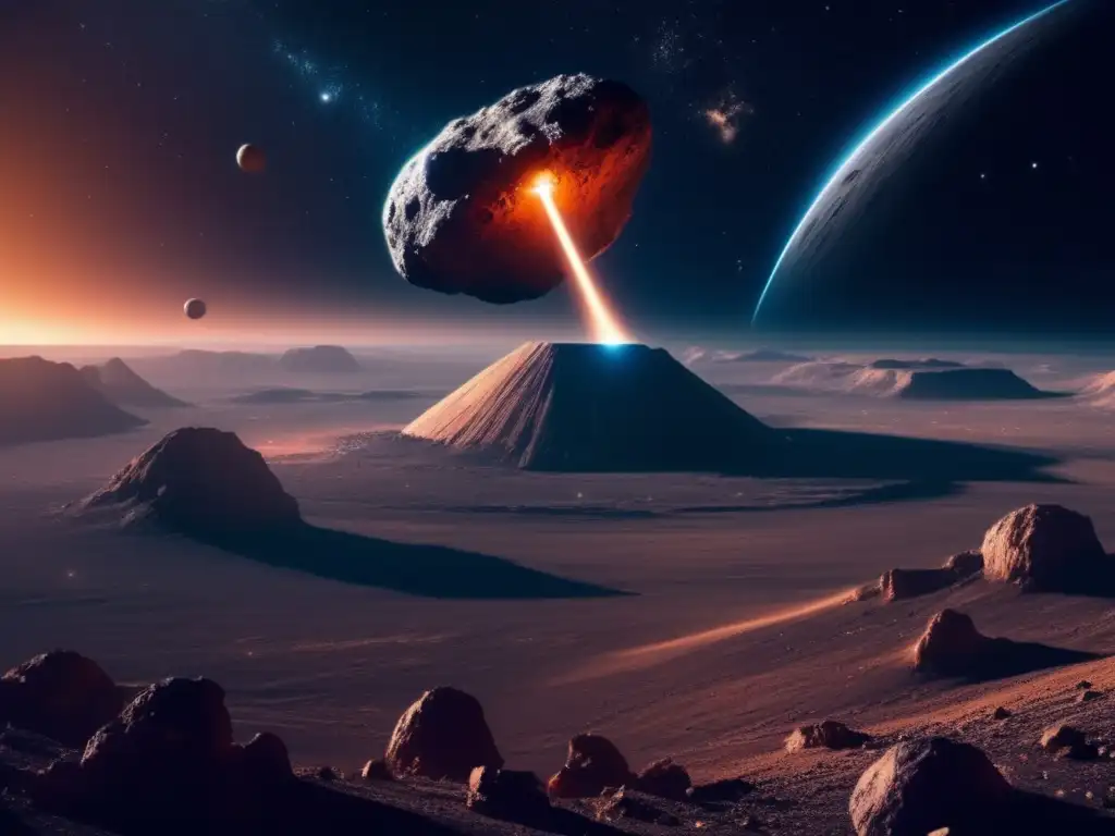 Innovación material en colonización espacial mediante asteroides