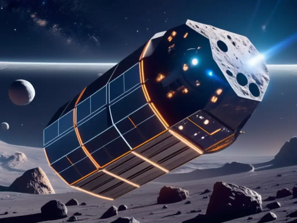 Misión espacial futurista de estudio de asteroides: incertidumbre y destino