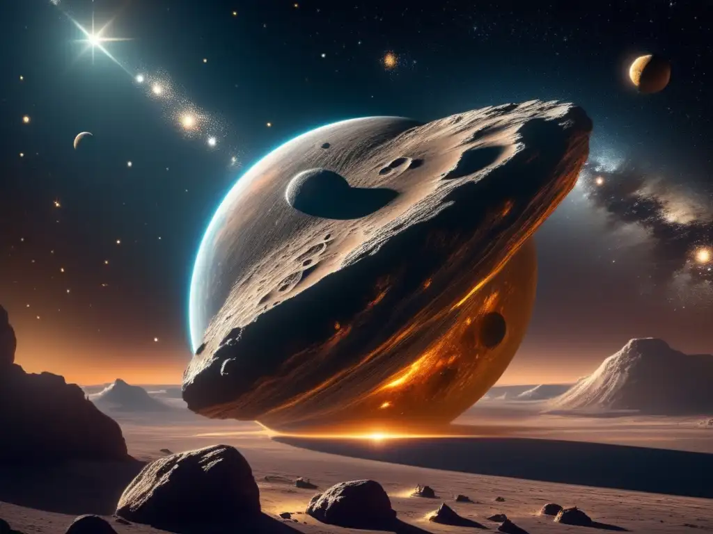 Revolución industria espacial: materiales asteroides