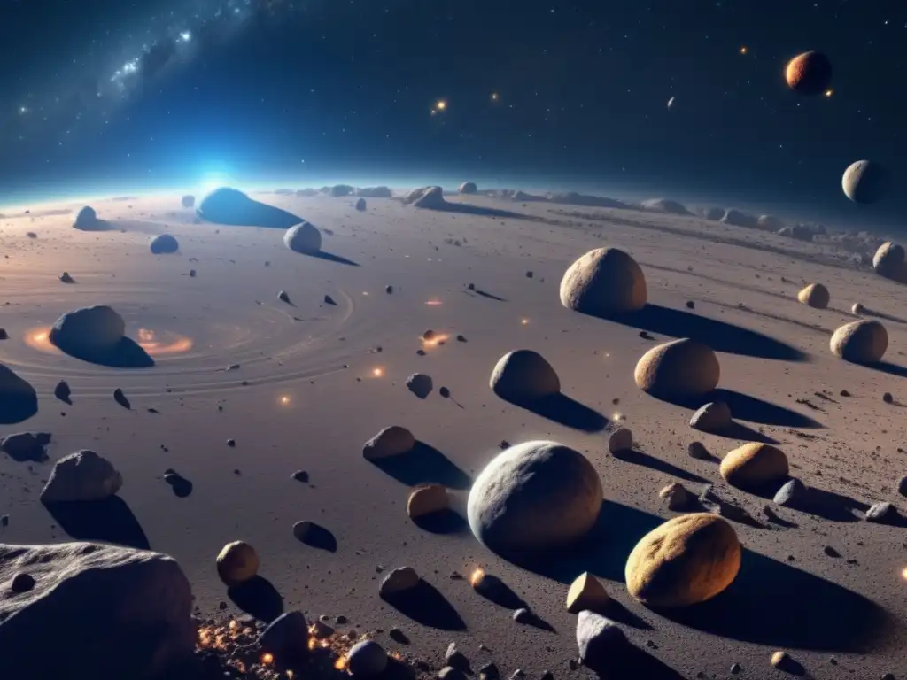 Composición y estructura de asteroides en el cinturón principal