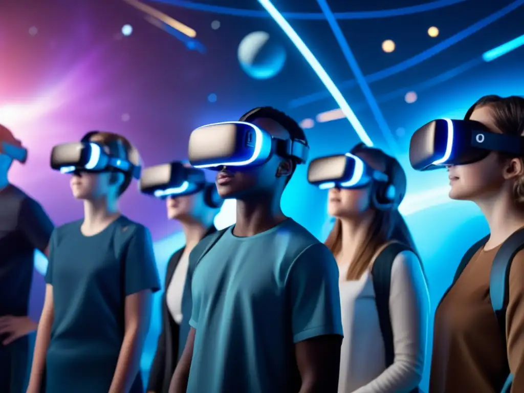 Estudiantes experimentan Realidad Virtual en el Espacio Exterior
