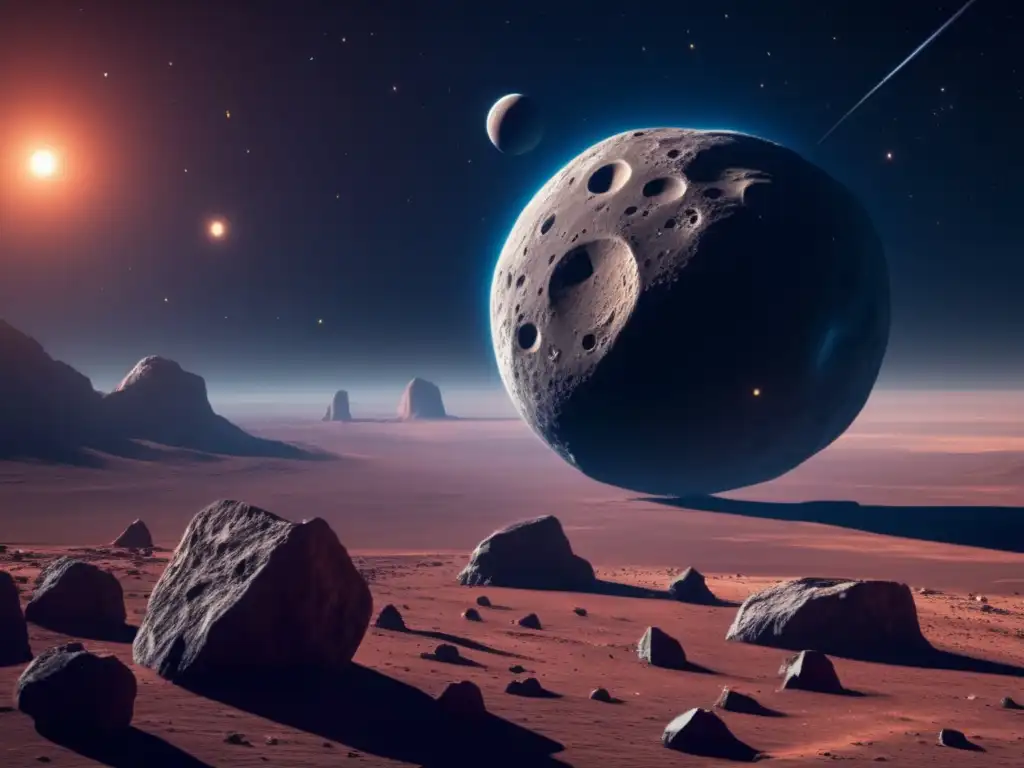 Estudio de asteroides binarios en el espacio: descubre su belleza y misterios