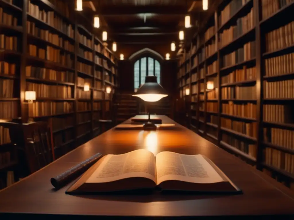 Estudios literarios amenaza cósmica en biblioteca