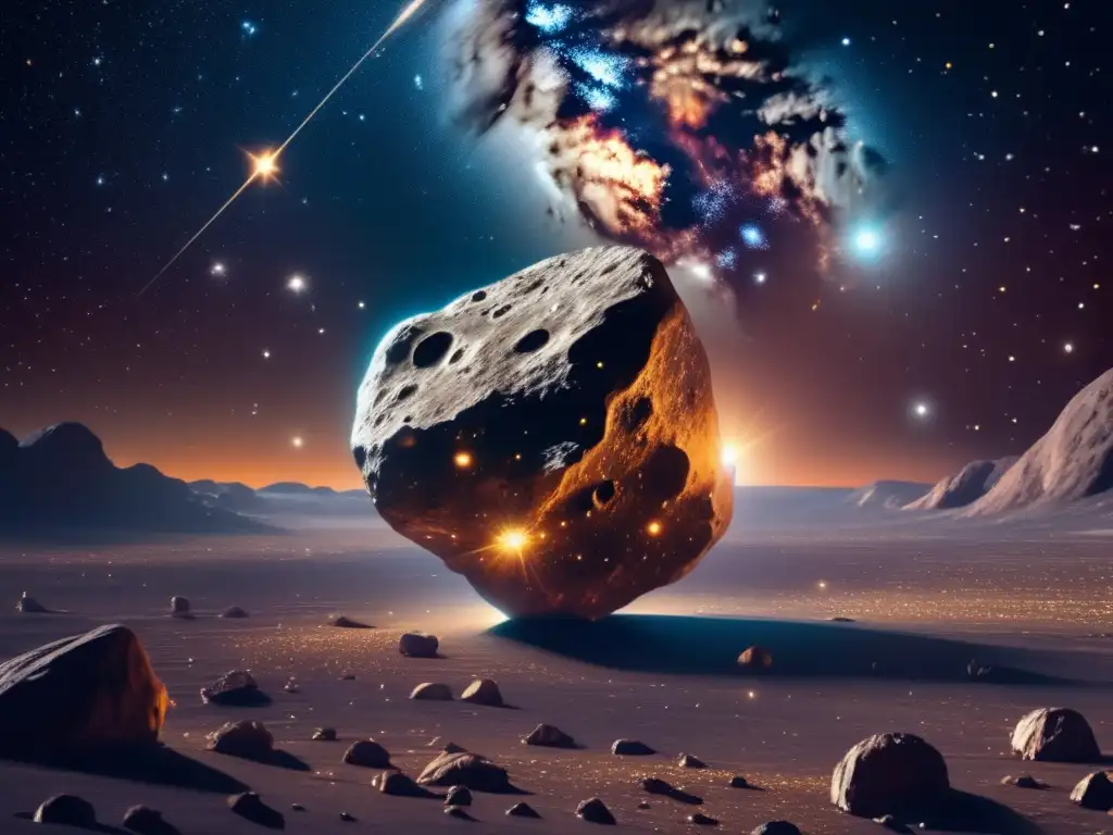 Experto en asteroides: Extracción de minerales y metales preciosos en el espacio