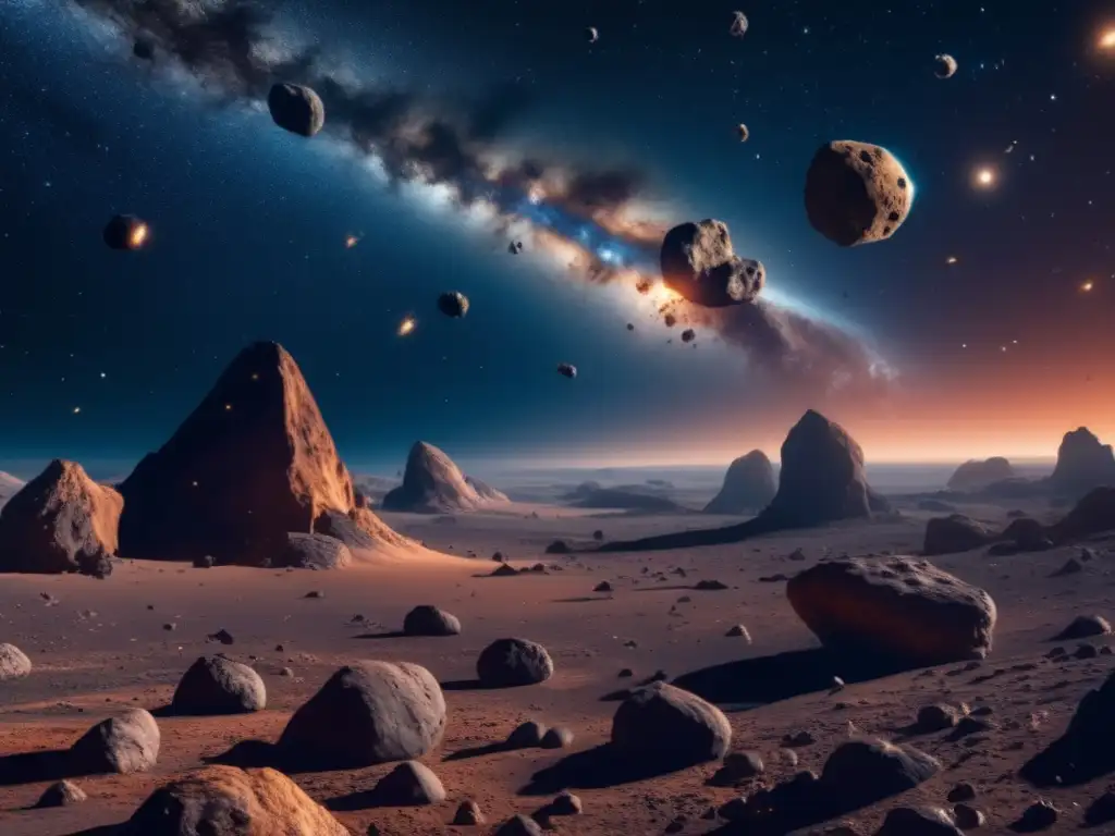 Exploración de asteroides con láser: corte y análisis espacial