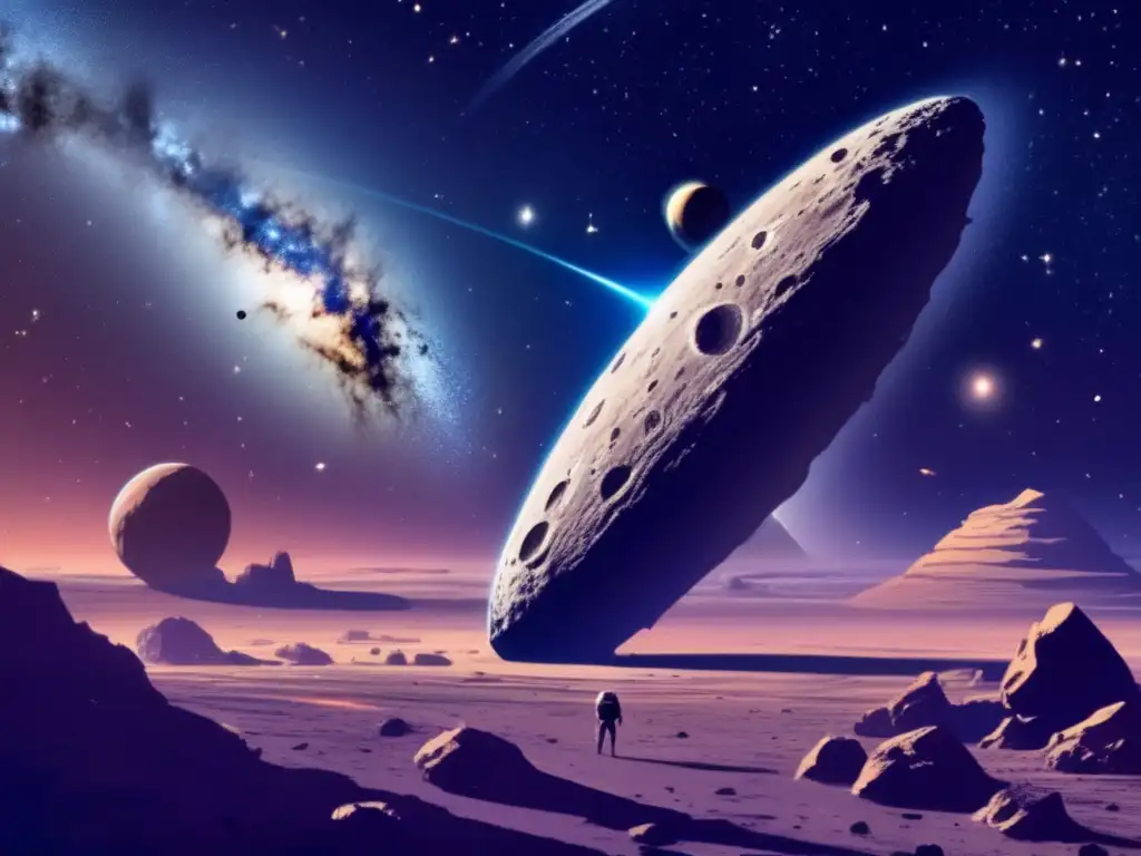 Exploración de asteroides: avances recientes en el espacio
