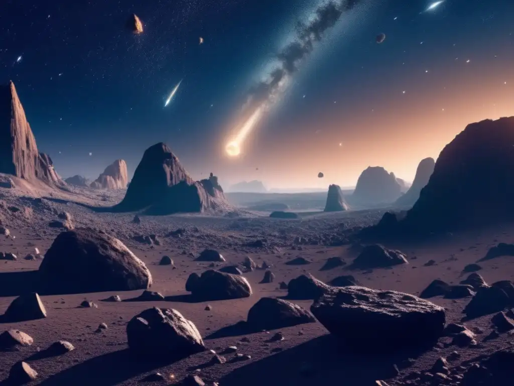 Exploración de asteroides basálticos: Futura conquista espacial