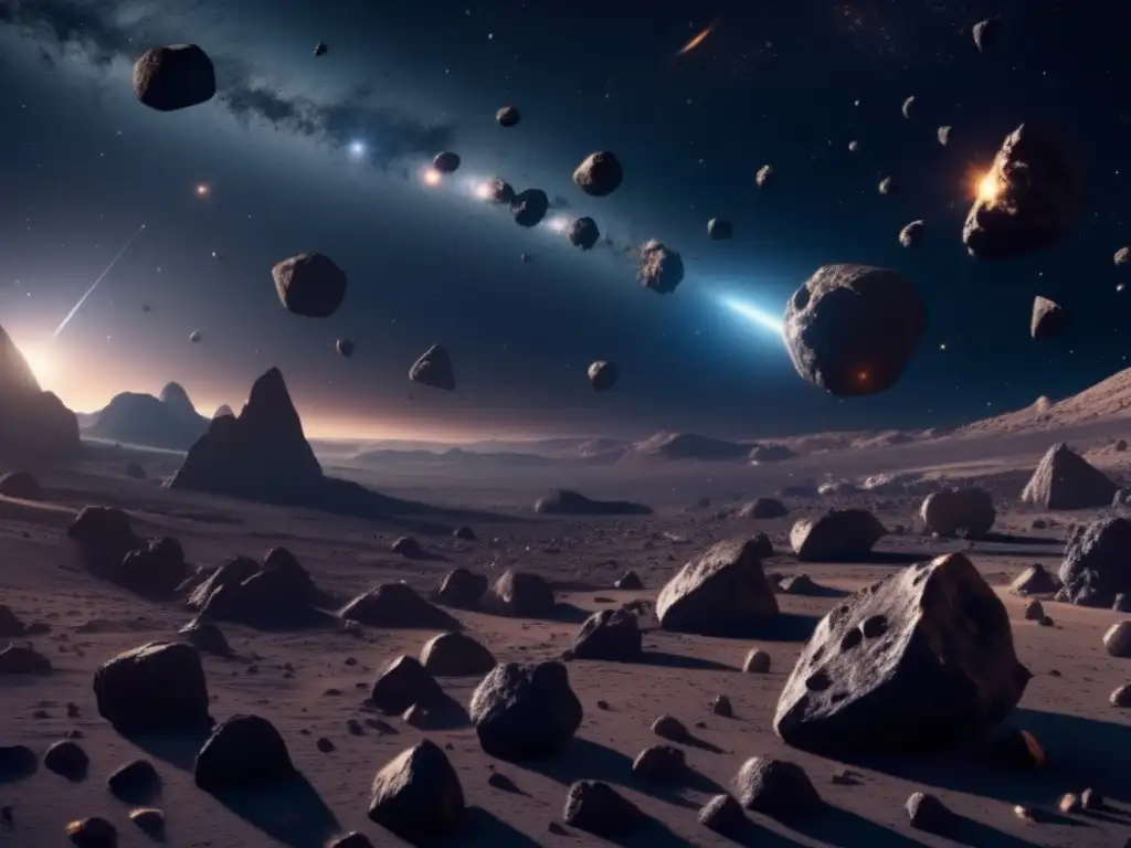 Exploración de asteroides: una belleza intrigante