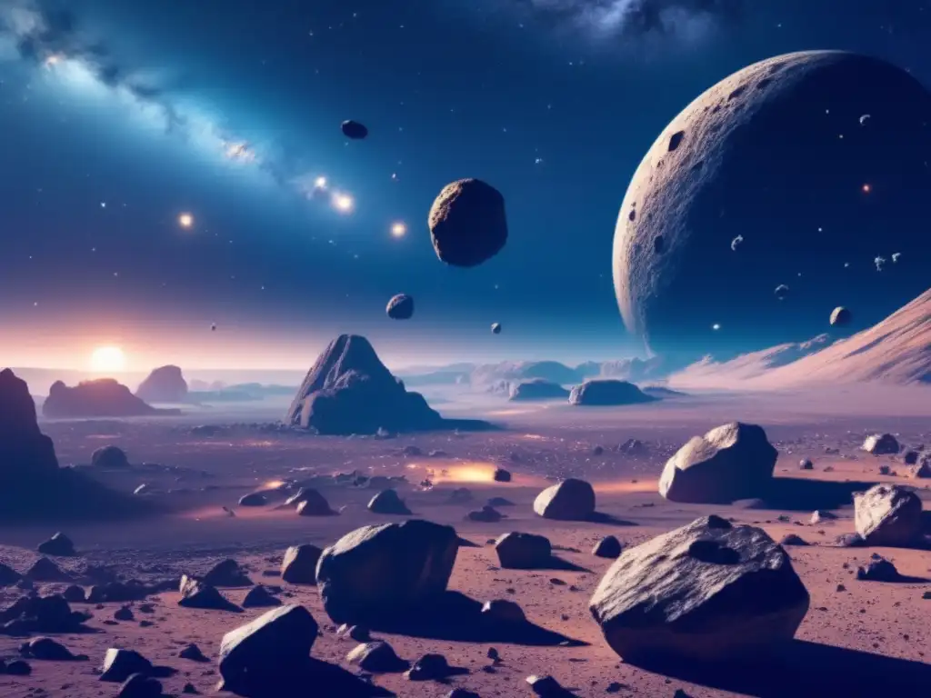 Exploración de asteroides: belleza y potencial infinito