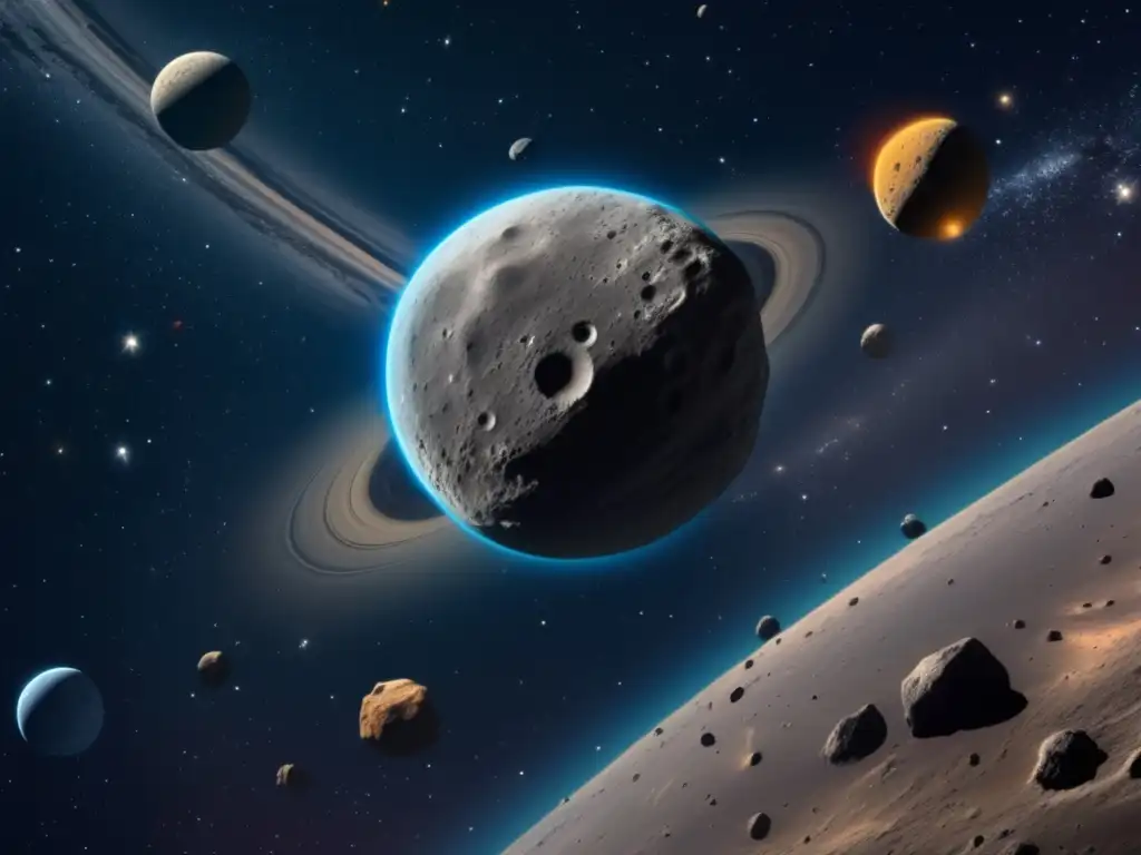 Exploración de asteroides: beneficios y belleza del cosmos
