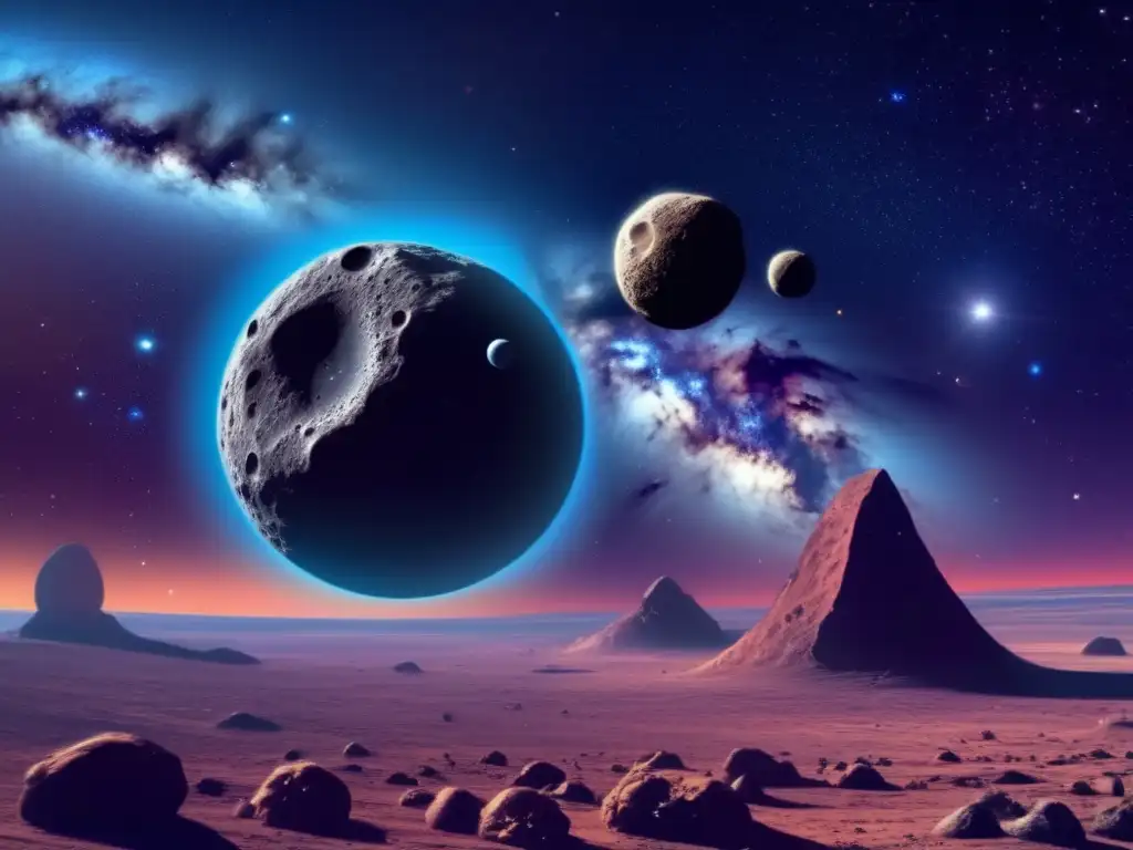 Exploración de asteroides binarios en el espacio cósmico