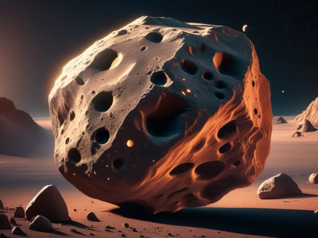 Exploración de asteroides Centauro: detalles y belleza en 8k