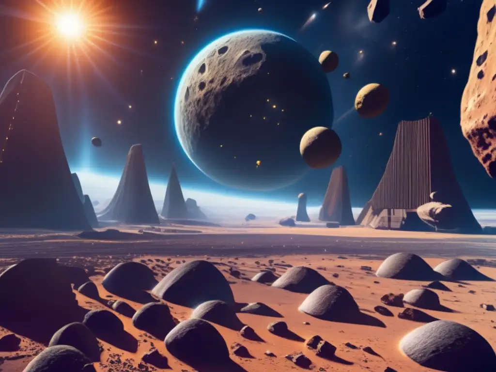 Exploración de asteroides para colonias espaciales