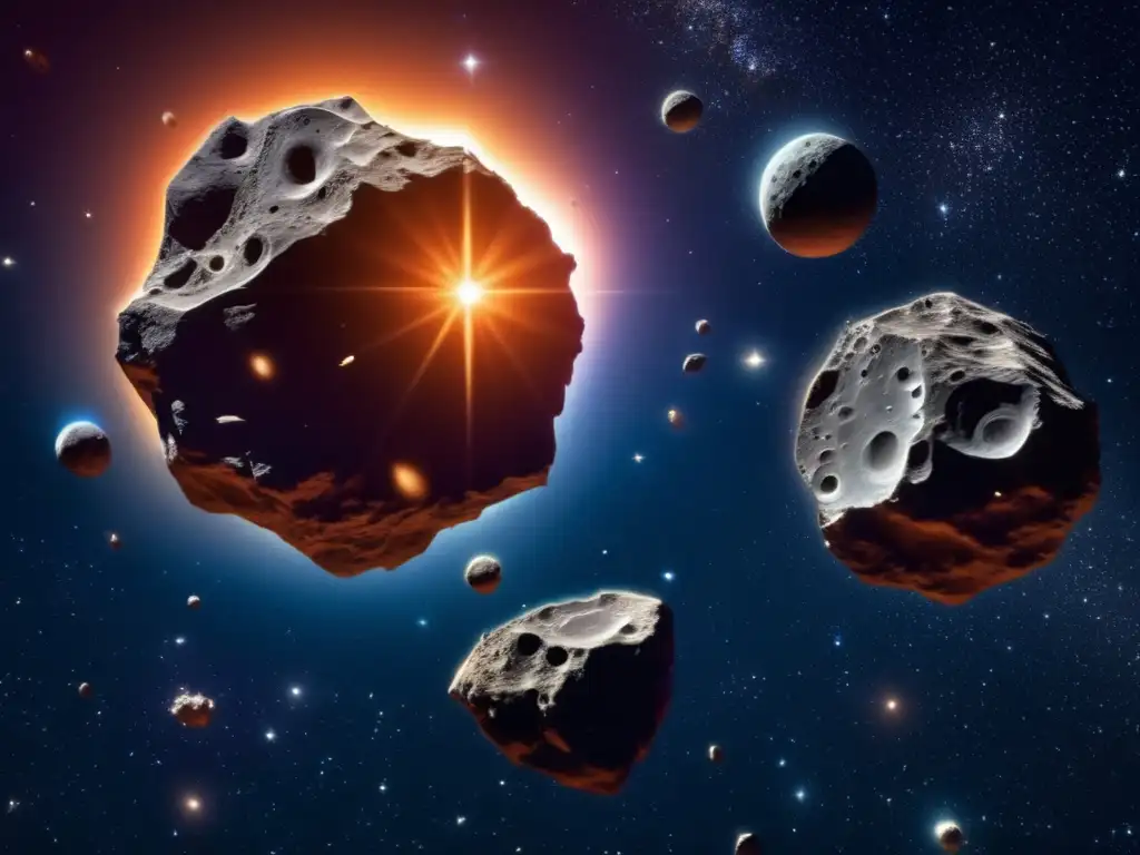 Exploración de asteroides: compuestos bioactivos