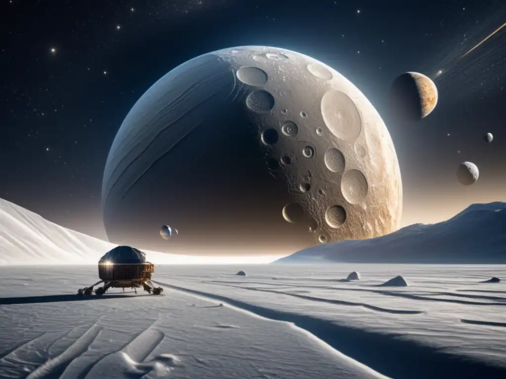 Exploración de asteroides congelados: Europa y espacio estelar