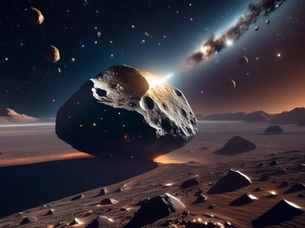 Exploración de asteroides en el espacio profundo
