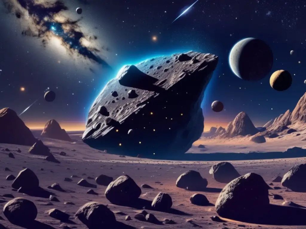 Exploración de asteroides en el espacio profundo