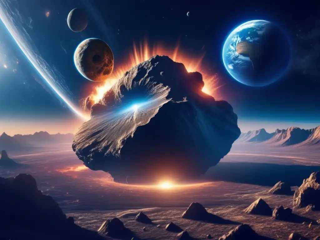 Exploración de asteroides: impacto catastrófico y recursos