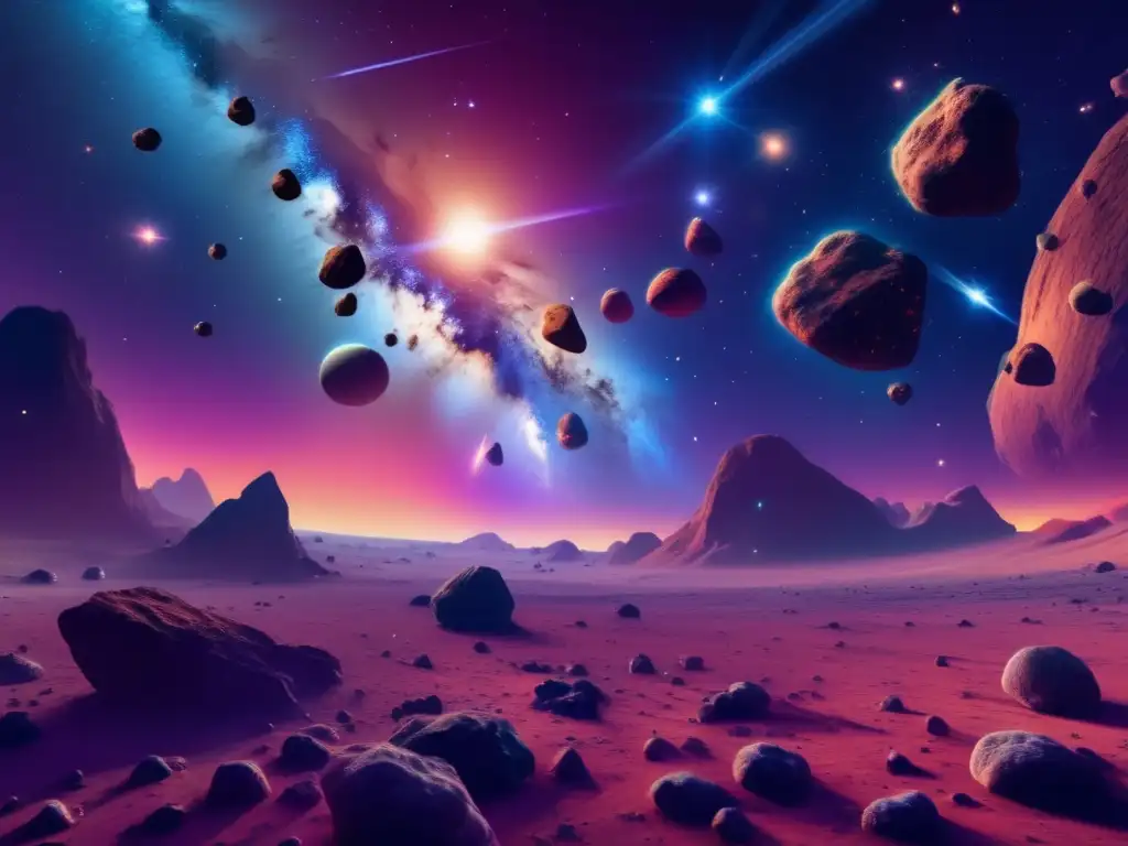 Exploración de asteroides menores: misiones robóticas y recursos