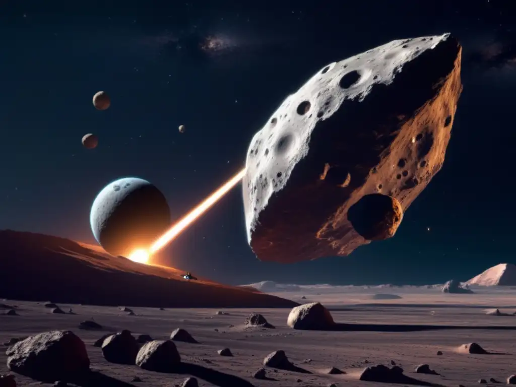 Exploración de asteroides: Extracción de minerales en asteroides