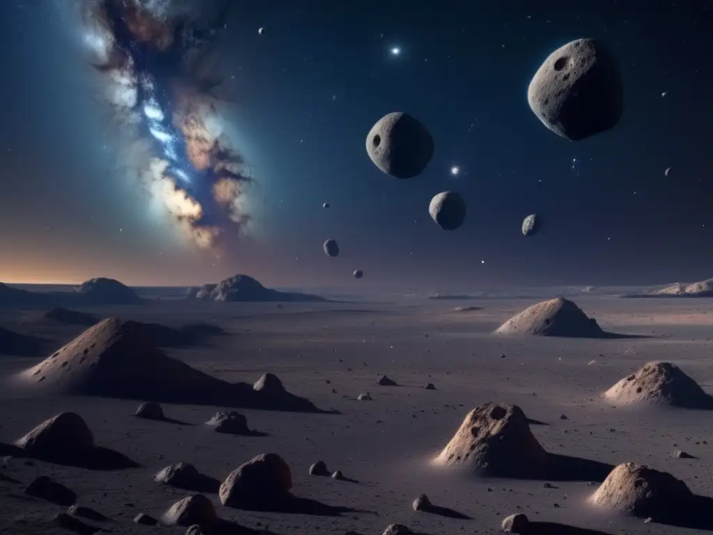 Exploración de asteroides: Misiones robóticas y recursos en el espacio