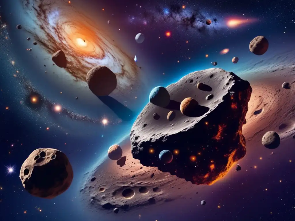 Exploración de asteroides: misiones robóticas y recursos en el cosmos