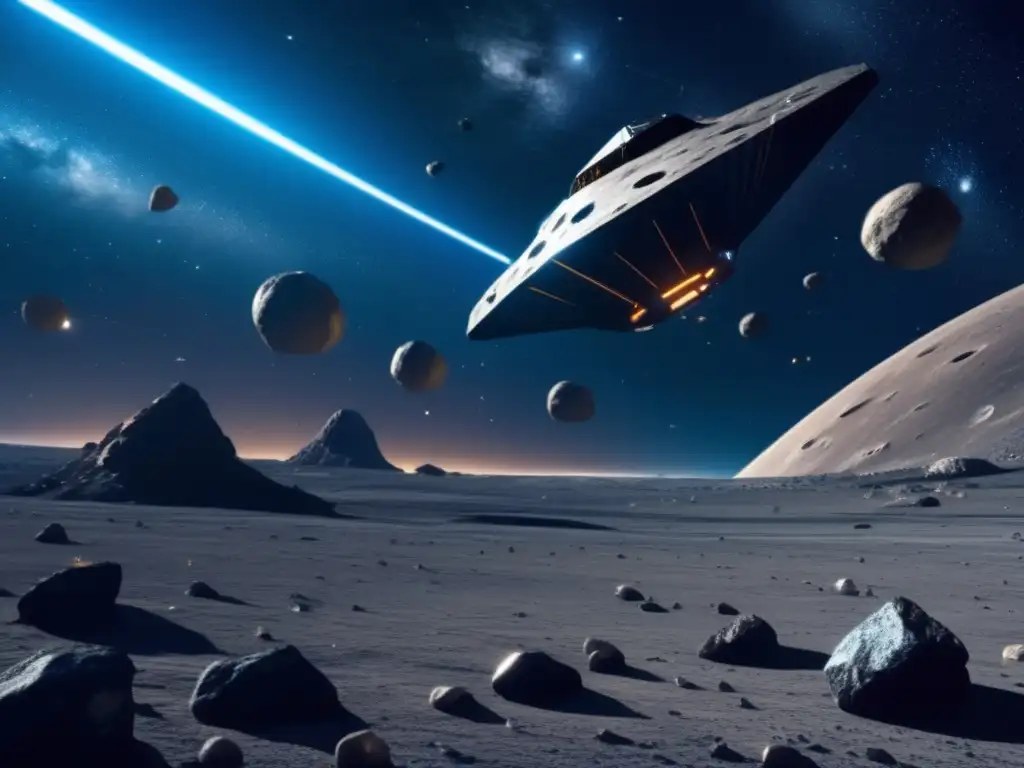 Exploración de asteroides múltiples en un cautivante escenario espacial