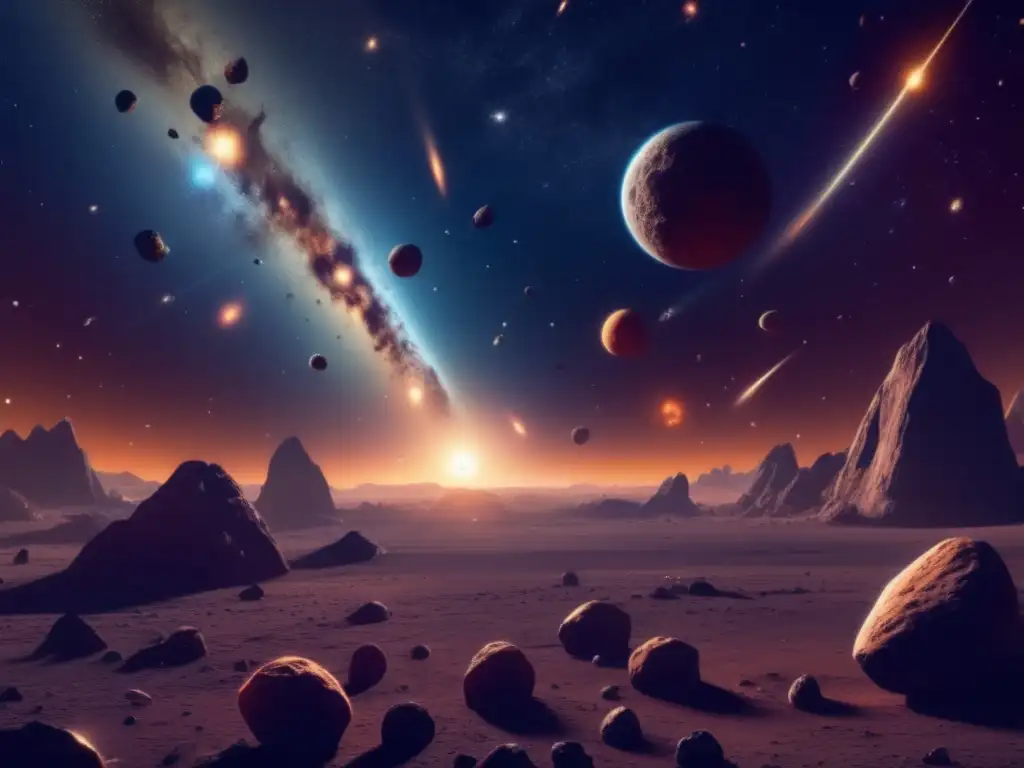 Exploración de asteroides múltiples en un cosmos sin fin