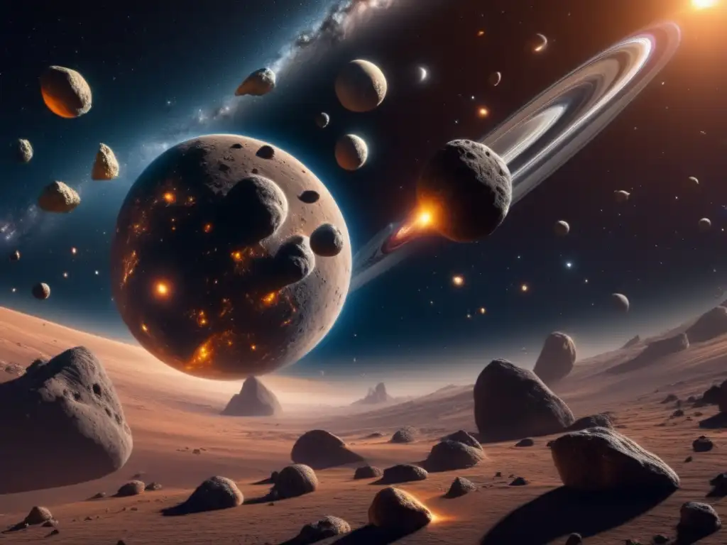 Exploración de asteroides múltiples en la danza celeste