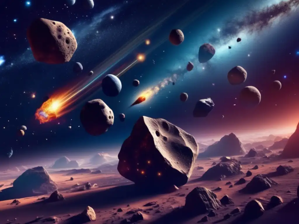Exploración de asteroides múltiples: Investigación y extracción de recursos en el espacio