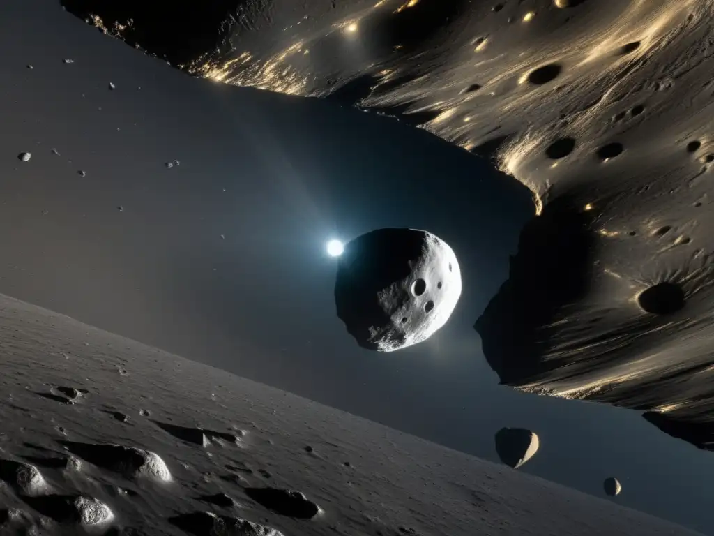 Exploración de asteroides: NEAR Shoemaker y Asteroide Eros - Momento asombroso capturado en imagen cinematográfica