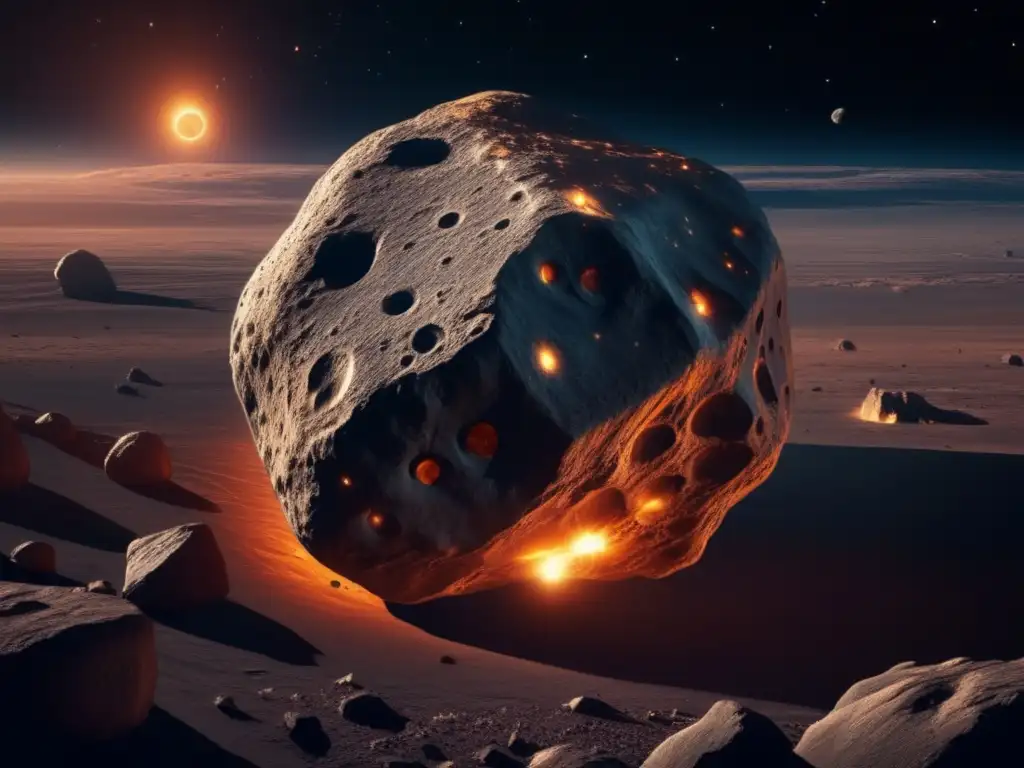 Exploración de asteroides: Oportunidades y peligros - Asteroides en el espacio, belleza y misterio