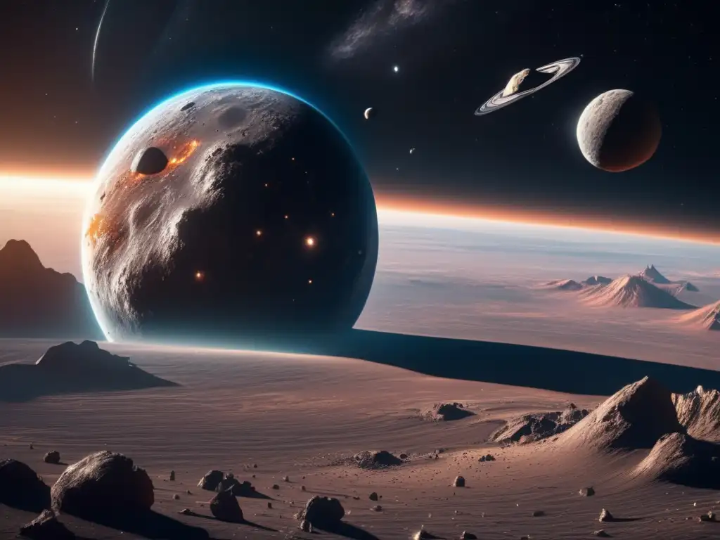 Exploración de asteroides como recurso en el espacio infinito