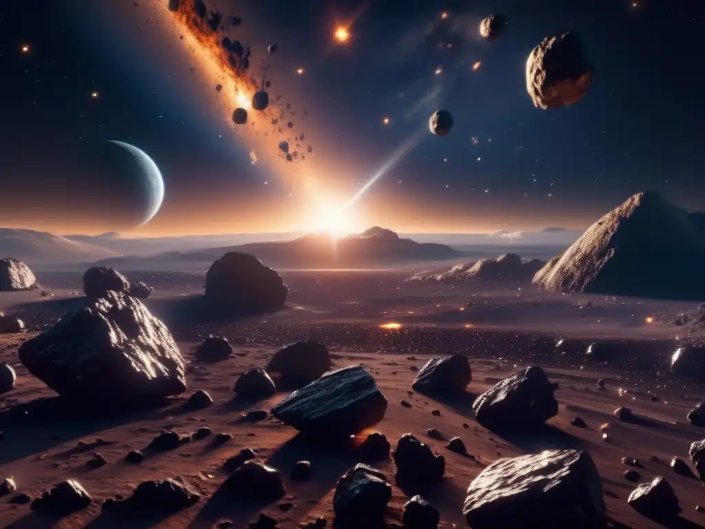Exploración de asteroides: Recursos y belleza en el espacio