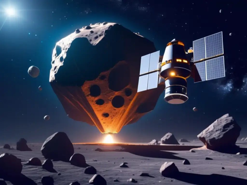 Exploración de asteroides como recursos en el espacio