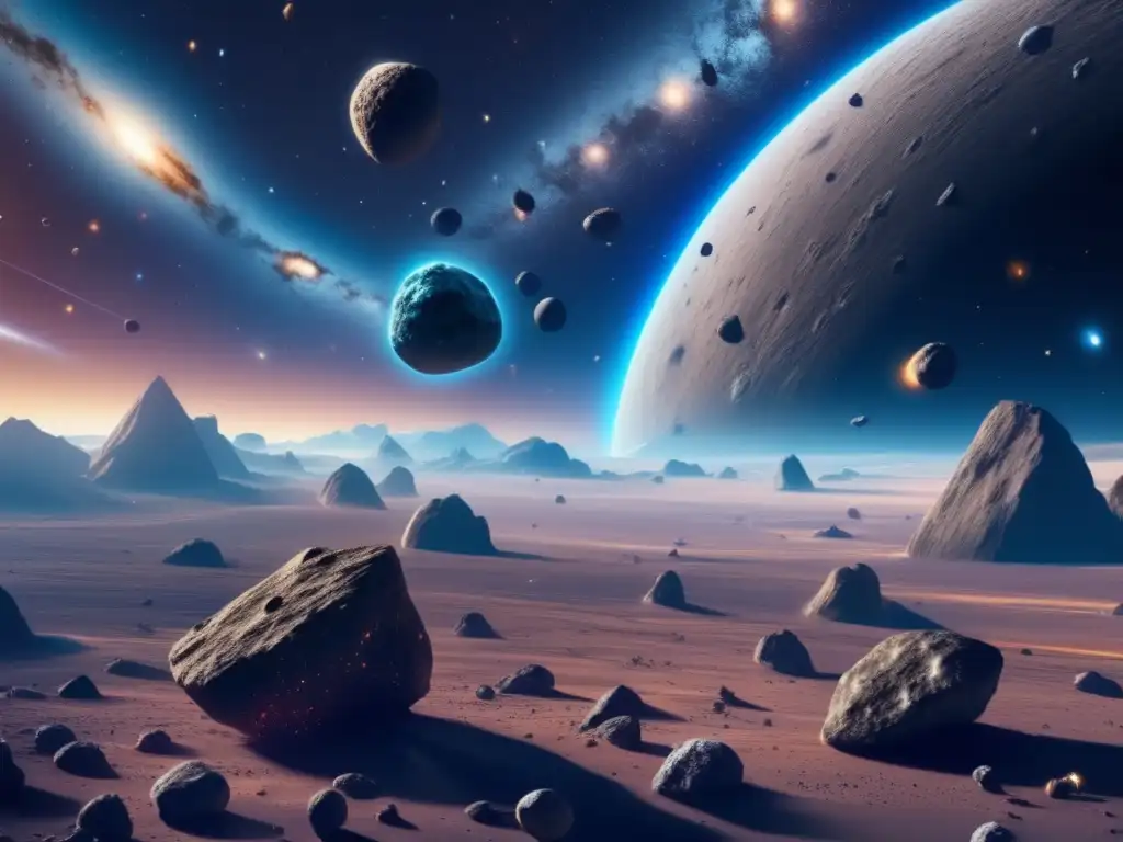 Exploración de asteroides para recursos en el espacio