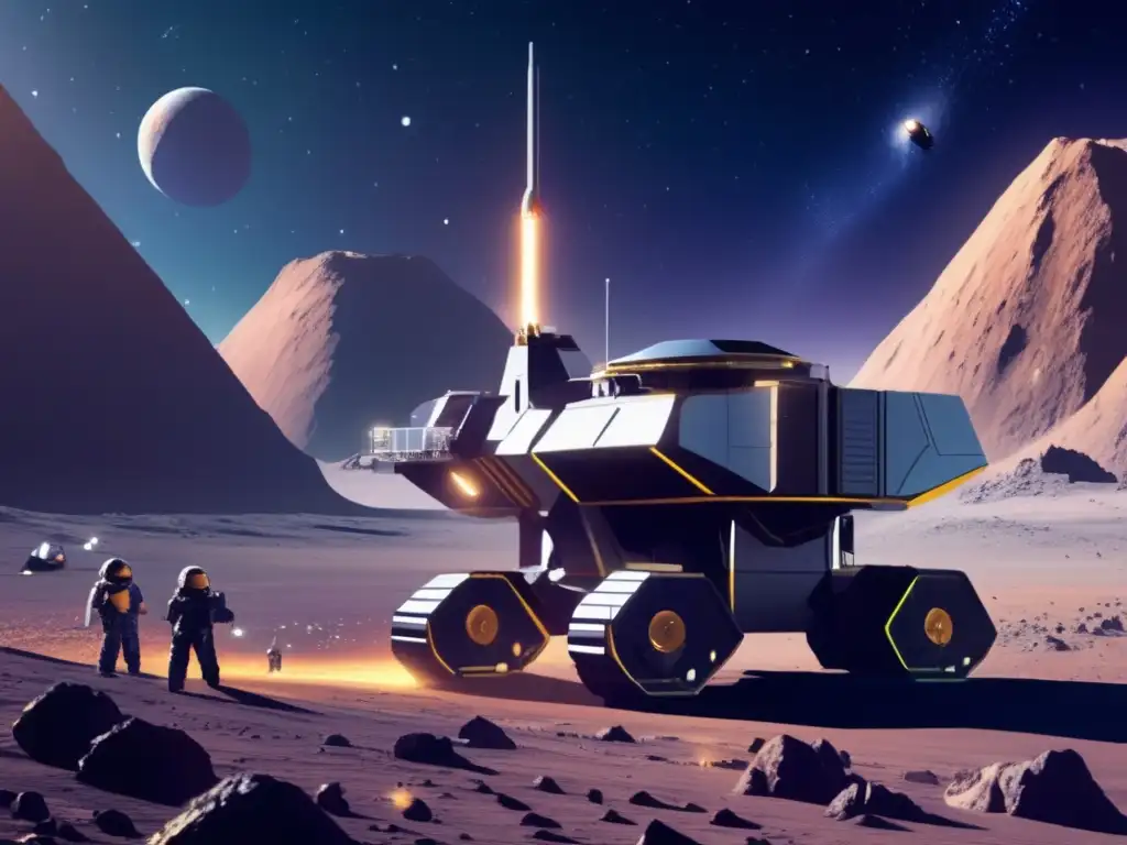Exploración de asteroides como recursos en un futuro minero espacial