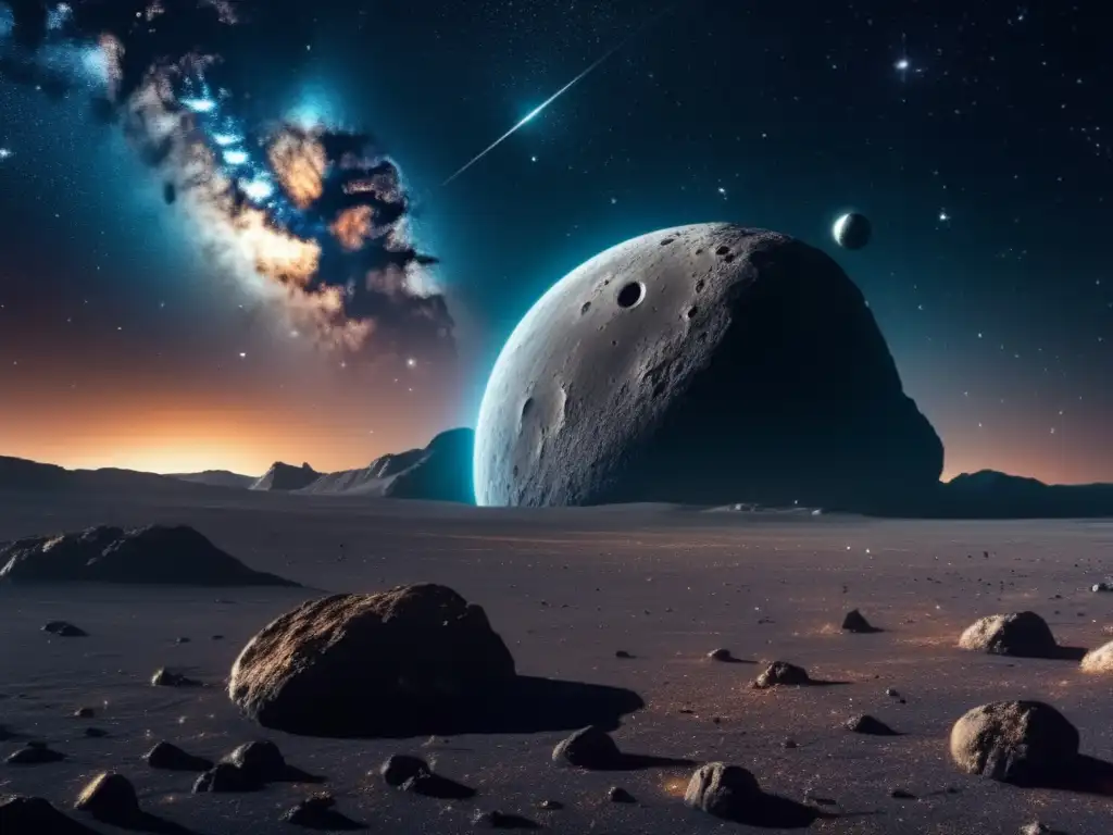 Exploración de asteroides para recursos: vasto espacio estelar