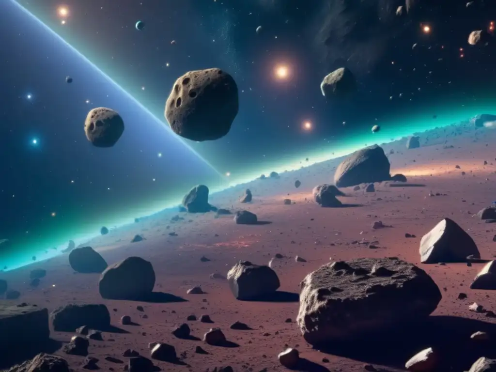 Exploración de asteroides revela secretos en vasto campo estelar