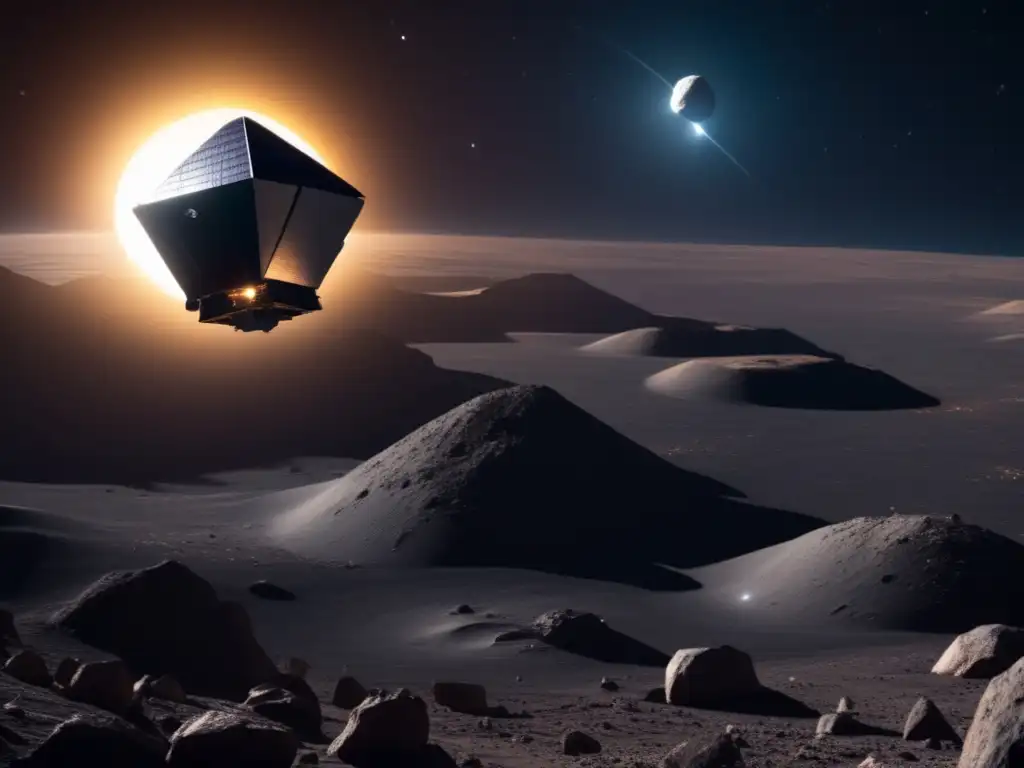 Exploración de asteroides: Sonda OsirisREx orbitando Bennu