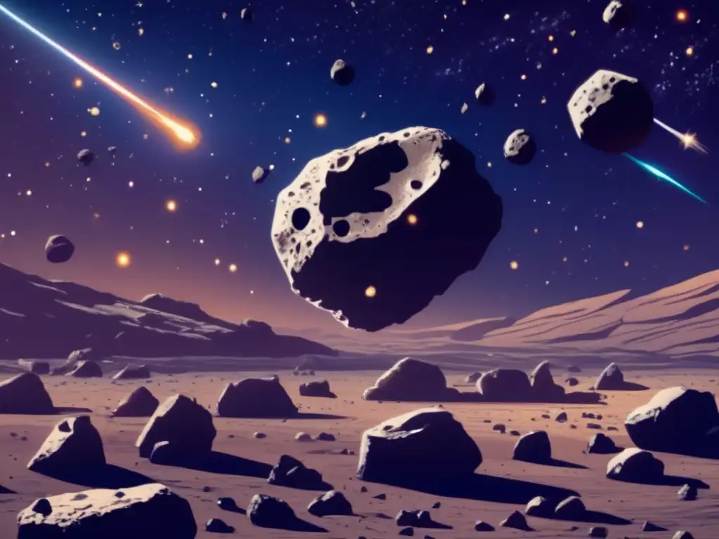Exploración de asteroides tipo C en campo estelar misterioso