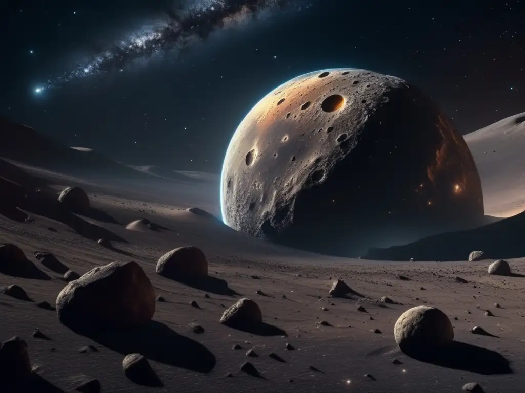 Exploración de asteroides tipo C en el enigmático y hermoso espacio