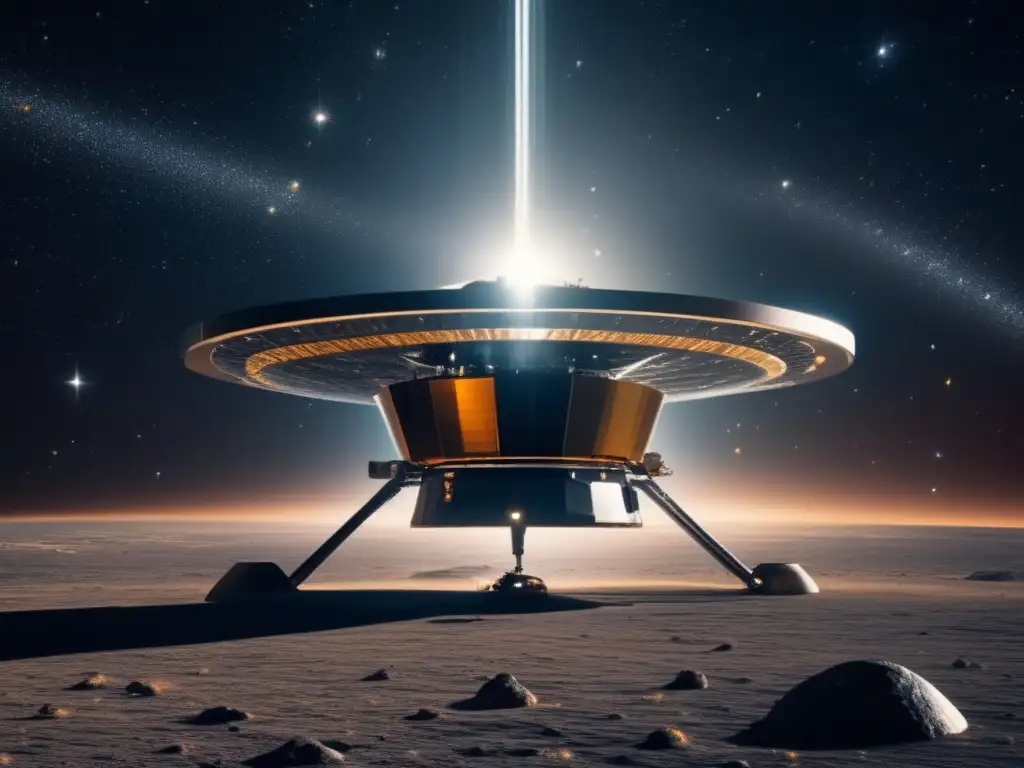 Exploración del cinturón de asteroides: Asombrosa imagen cinematográfica del espacio infinito